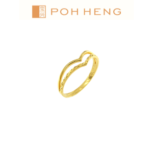 Poh Heng Jewellery 22K Ring in Yellow Gold[Price By Weight]