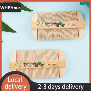 [COD] WHPHous Ship within 24 hours Double Sided Handmade Lice Comb Remove Itching Scraping Head Flea Cootie Comb