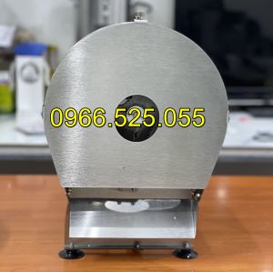 Máy thái lát hành thái xả thái tỏi thái ớt... điều chỉnh dày mỏng chạy điện kết hợp quay tay