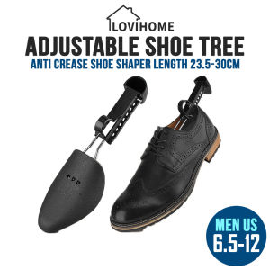 Adjustable Plastics Men Sneakers Shoe Tree Black Anti Crease Shaper