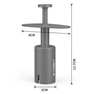 NEXTYOO Đúc khuôn nhanh chóng Máy ép mồi câu cá Phụ kiện hữu ích Di động Thiết bị đúc mồi câu Nhấn Móc khóa chống nổ Thiết bị cố định mồi câu cá Câu cá ngoài trời