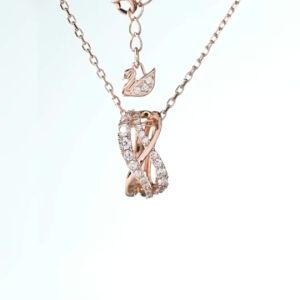 Swarovski Dayanıklı renkli kuğu takı kolye inciler ve gümüş için uygun festivaller ve Noel için ideal.