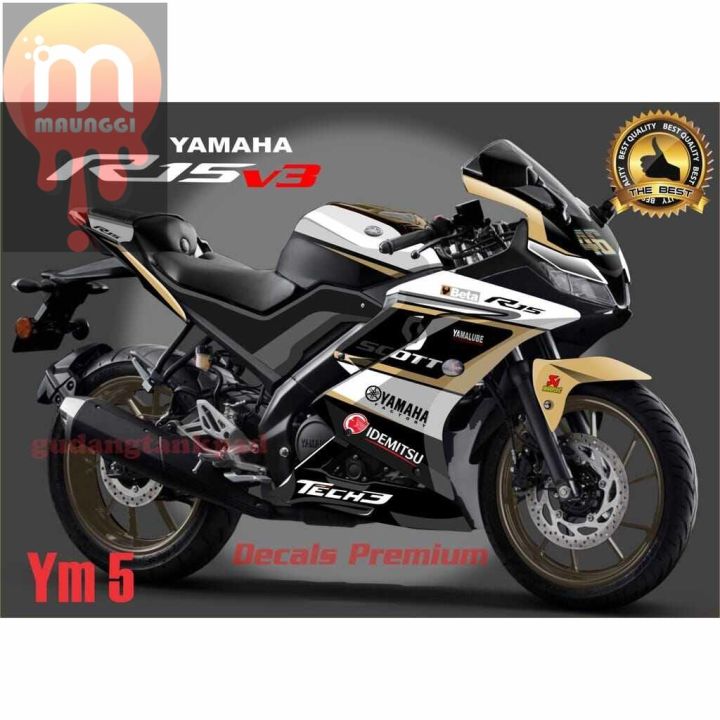 sticker decal yamaha R15 v3 full body striping untuk motor R15 versi ...