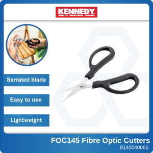 KENNEDY FIBRE OPTIC SHEARS CUTTER  SERRATED BLADE 160mm Gunting Fiber Telekom