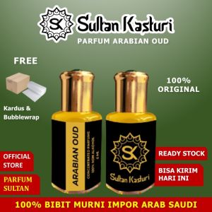 PARFUM ARABIAN OUD 6 ml Parfum Sholat Arabian Oud Minyak Wangi Arabian Oud Original Sultan Kasturi (NON ALKOHOL)