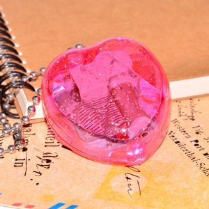 OCESDEP Mini New Girls Heart-Shaped Castle In The Sky Musical Box Gift Music Box for Kids Key Chain