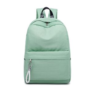 M Concept eMall Green Waterproof Backpack for School Travel Leisure Large Capacity Laptop Multi Compartment Rucksack Teenagers Women Bag