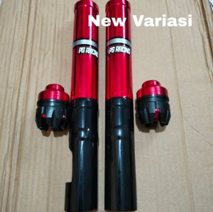 Paket jalu as set cover shock depan ps racing Supra x Supra 125 Supra fit sarung Shock depan Honda Supra fit Supra x Supra 125