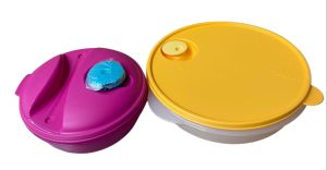 Tupperware Large Crystal Wave Divided Dish COMBO SET - 92419