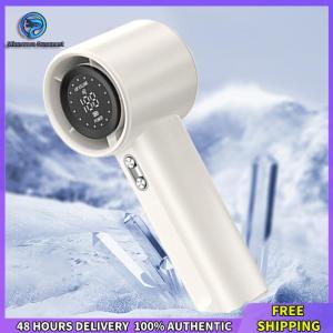 【Clearance sale processing】 High Speed Fan 100 Speeds Handheld Turbo Fan USB Rechargeable Electric Cooling Fan Mini Personal Fan for Camping Hiking