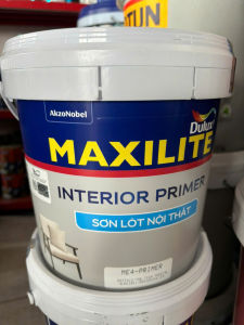 Sơn lót nội thất Maxilite Primer ME4 .Tăng độ bám dính lớp sơn phủ và tạo ra một lớp nền mịn.