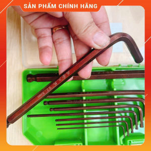 Hộp bi lục giác 9 cây (đường kính 15-10mm) tiện dụng cho sửa chữa và lắp ráp. .