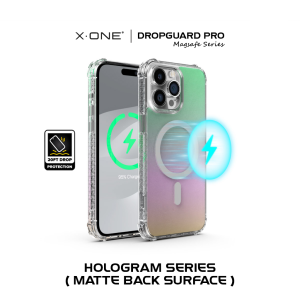 iPhöne 15 Pro Max Plus X-One Drop Guard Pro / Hologram / Glitter Magnetic Charge Military Grade Phone Case Cover