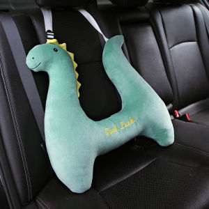 Bantal Tidur Mobil Anak Kartun Dengan Dudukan Lembut Bantal Perjalanan Jarak Jauh Kereta Api Pesawat Terbang Aksesoris Interior