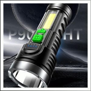 High Brightness High Brightness Light Strong Light Flashlight Multifunction Large Capacity Portable