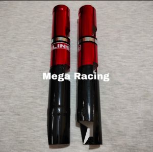 PROMO COVER SHOCK YAMAHA NMAX OLD / ALL NEW NMAX plus JALU AS RODA DEPAN MERAH