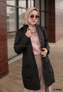 Hijacker Belva Black Jaket Hijaber Muslimah