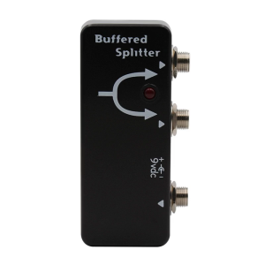 Guitar Signal Buffer Splitter Pedal Restores Tone Clarity Double Clean Output Signal Buffer Splitter for Effects Chain