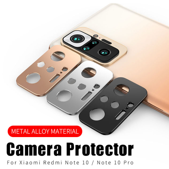 Xiaomi Mi Redmi Note 10 11 Pro （4G 5G）Back Metal Camera Lens Protector Ring  Case Cover