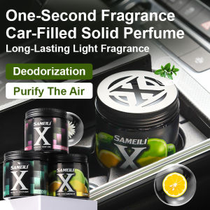 [Purify Air Long Lasting Odor Eliminator] Solid Car Air Freshener Gel/Natural Fragrance Safe Non-Toxic Car Cabin Essential For Drivers And Car Owners/Car Balm Full Of Car Odor Lasting Car  Ornaments A Second Car Balm