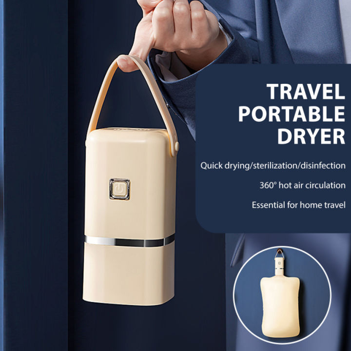 Portable Mini Clothes Dryer - Foldable Laundry Machine For Underwear ...