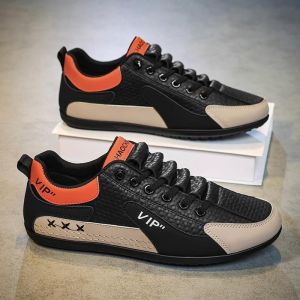 Fashionable Trendy Loafers For Men Soft-Soled Shoes Non-Slip Breathable Casual Slip-On Shoes Versatile MenS Shoes
