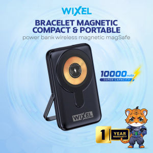 WIXEL Powerbank MagFast 10000mAh 22.5W 3A Wireless MagSafe Magnetic Fast Charging Quick Charge PD Magnet Power Bank for Iphone 12 13 14 15 Pro Max 20W