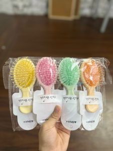 Lược Gỡ Rối Mini Chống Tích Điện Giảm Rối Rụng Tóc Tạo Kiểu Chuyên Dụng