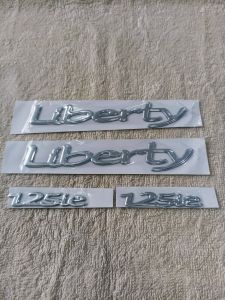 Bộ tem nổi dẻo dán xe máy Piaggio Liberty 125 ie zin thái siêu đẹp