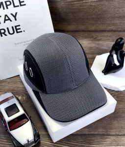 (VIDEO) Nón kết mũ lưỡi trai Viền Da Phối lưới sò sắt thời trang  (Ảnh thật)-ST05