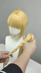 Cosplay Anime Bocchi The Rock Yamada Ryo Kita Ikuyo Wig costumes props Heat Resistant Synthetic halloween carnival dress Up