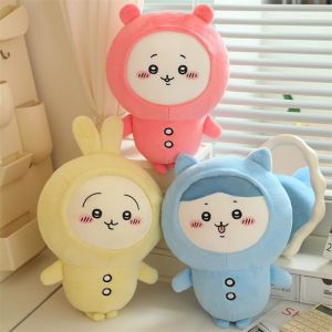 IPIE2 Anime Đồ chơi gối nhồi bông Gikava Phong cách Nhật Bản Mềm mại Búp bê hoạt hình Chiikawa Người bạn ngủ 40cm. Búp bê dòng Chikawa Trang trí tiệc sinh nhật