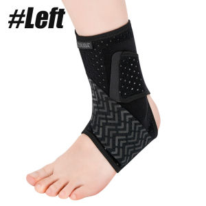 1 Pcs Breathable Fabric Adjustable Athletics Achillies Tendon Ankle Wrap Plantar Fasciitis Pain Relief for Sprains Strains