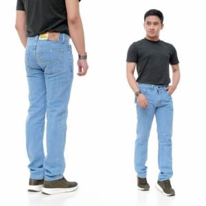 CELANA JEANS PRIA 27 38 REGULER/ STANDAR Ufc Venum Mma Pantai Gym Lari Fitnes