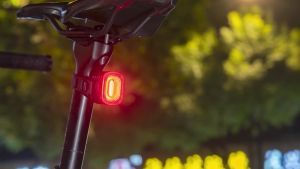 2026 ROCKBROS Smart Bicycle Brake Light IPx6 Taillight Type-C Bike Tail Rear Light Auto Stop LED Riding Warning Safety Cycling Light