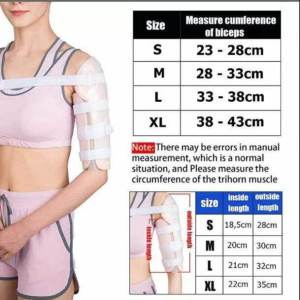 【24 Hour Shipping🚗✔️】Humeral Fracture Splint Humeral Shaft Fracture Brace for Broken Upper Arm  Lightweight and Breathable Shaft Fracture