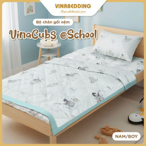 BỘ CHĂN GỐI DÀNH CHO BÉ ĐI HỌC VINACUBS@SCHOOL 3 MÓN