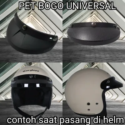 Pet Bogo retro bisa di gunakan untuk semua jenis helm Bogo/cargloss JPN CHIPS NJS ASCA HELM CLASSIC