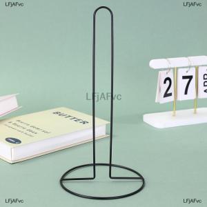 [COD] LFjAFvc Iron Kitchen Roll Paper Towel Holder Bathroom Paper Towel Holder Dining Table Vertical Napkin Holder Kitchen Storage Rack