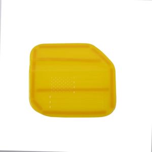 Cornerr JeCar Car Fuel Cap Trim Tabs Cover Sticker Ornament ABS Material For Ford Bronco 2021 Up Auto Exterior Mouldings Accessories 2Z5B1