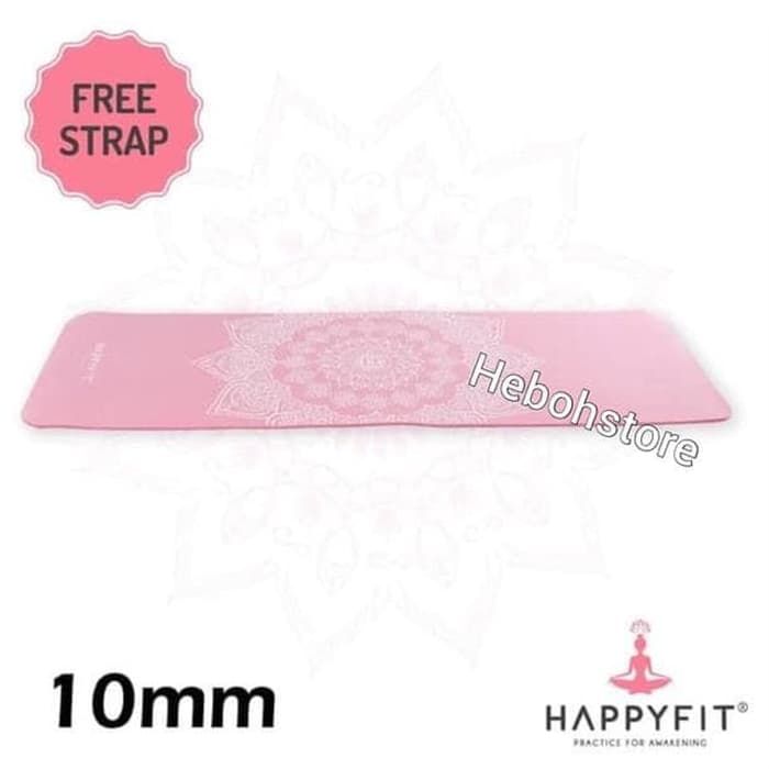 Termurah dan Bisa Cod!!! SPESIAL MATRAS YOGA YOGA MATT HAPPY FIT