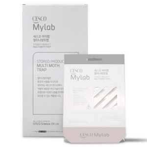 Cesco My Lab Multi-Moth Trap (3-Pack) – Pheromone Trap for Food Moths Grain Moths Pantry Pests | Covers 25㎡ | Odor-Free & Non-Toxic