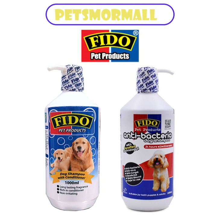 Petsmormall Fido Dog Shampoo with Conditioner 1000ml / Fido Anti