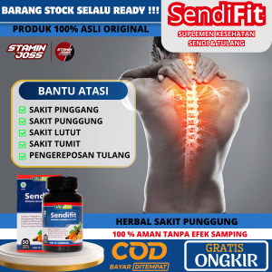 Kapsul SendiFit obat herbal sakit punggung isi 50 kapsul