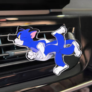Pajangan AC mobil Parfum Model Kartun Karakter Tom And Jerry Parkour Outlet AC Mobil Dekorasi Interior Ornamen Parfum Hiasan AC Mobil Lucu