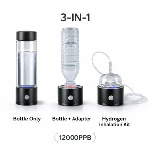 Portable Hydrogen Water Generator Bottle Rechargeable Electric Alkaline Water Ionizer Cup Hydrogen-Rich Health Care Drinkware