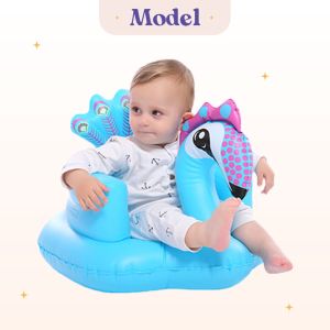 COD PVC KURSI SOFA BAYI ADA MUSIK BAHAN PVC POMPA ANGIN GRATIS PAKING BUBLE WRAP