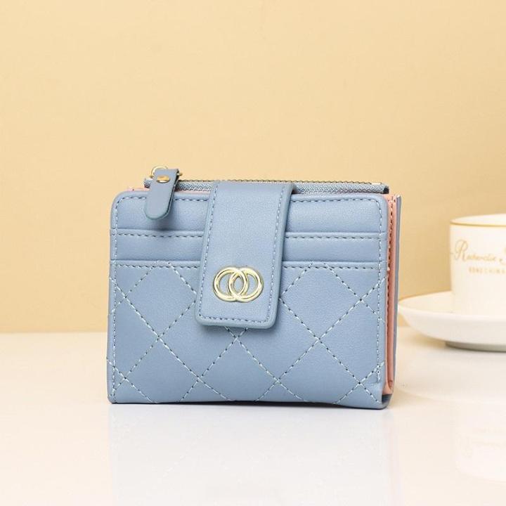 READY STOCK USHOP33 New Luxury Women Short Wallet Lady Purse with Card Holder