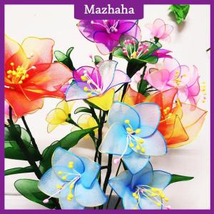 Mazhaha 400Pcs Mini Flower Stamen Artificial Pistil Double Heads DIY Floral Craft For Wedding Decor Needlework Scrapbooking