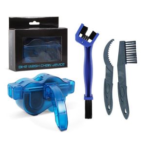 4Pcs Bicycle Chain Washer Mountain Bike Chain Cleaner Brushes Cleaning Tool Set